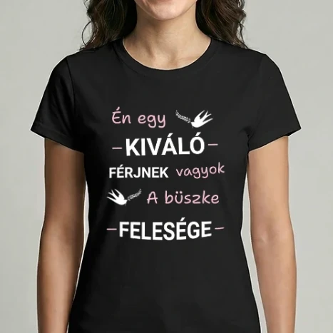 Női Imperial póló - én egy kiváló férjnek