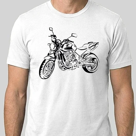 Férfi Alap póló - Honda CBF500