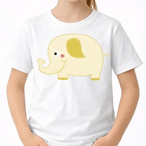 Uniszex gyerek Póló - Cute elephant