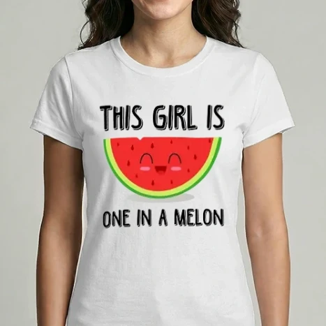Női Imperial póló - This girl is one in a melon