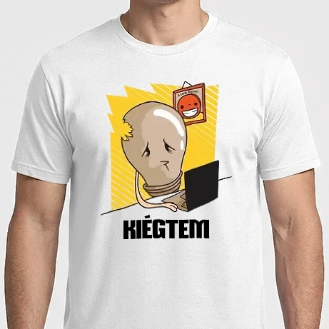 Férfi Imperial póló - Kiégtem!