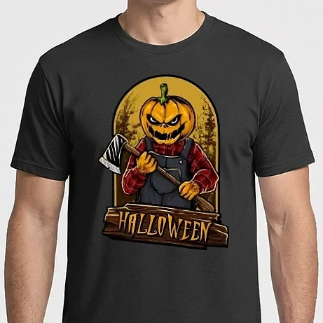 Férfi Imperial póló - Scary halloween