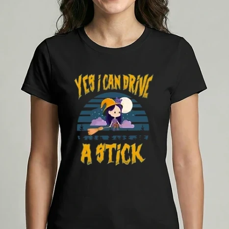 Női Imperial póló - Yes, i can drive a stick