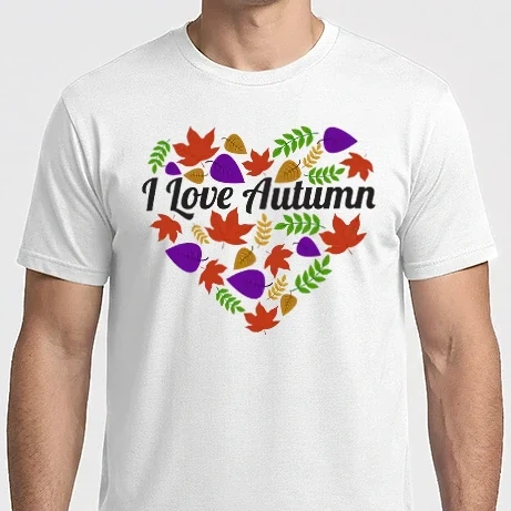Férfi Imperial póló - I love autumn