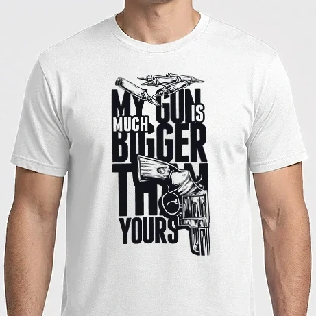 Férfi Imperial póló - My Gun is BIGGER than yours