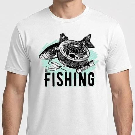 Férfi Imperial póló - Fishing