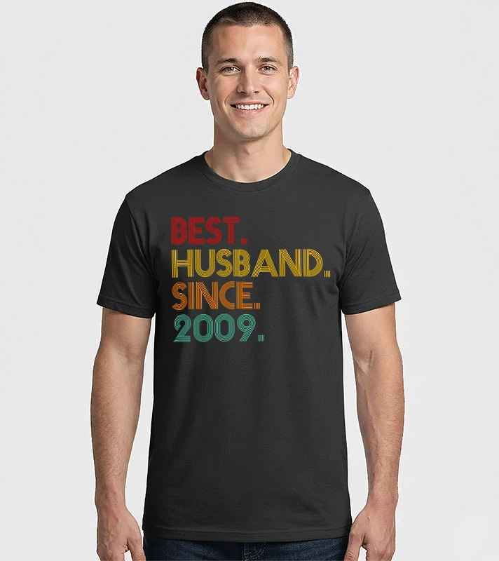 best husband since 2009 retro – Férfi Imperial póló
