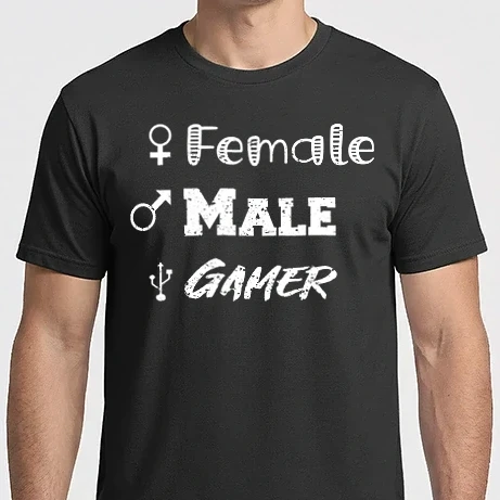 Férfi Imperial póló - Female Male Gamer