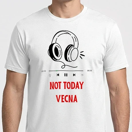 Férfi Imperial póló - Not today vecna - Stranger Things
