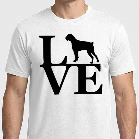 Férfi Imperial póló - Boxer love