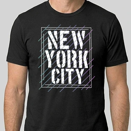 Férfi Alap póló - New York City
