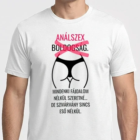 Férfi Imperial póló - Boldogság