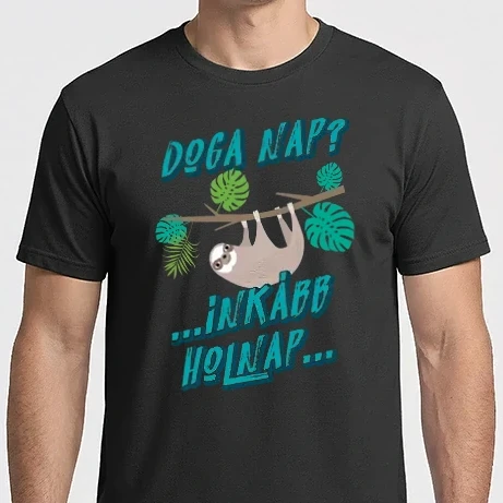 Férfi Imperial póló - Doga nap lajhár