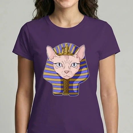 Női Imperial póló - sphynx cat pharaoh