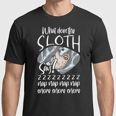 Férfi Imperial póló - what does the sloth say