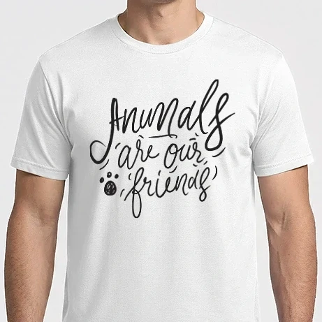 Férfi Imperial póló - Animals are Friends