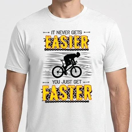Férfi Imperial póló - it never gets easier