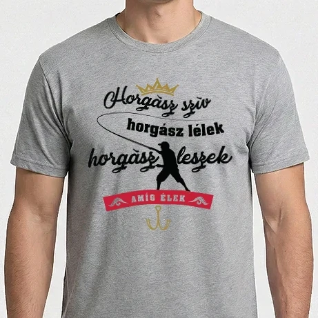 Férfi Imperial póló - Horgász leszek amíg élek