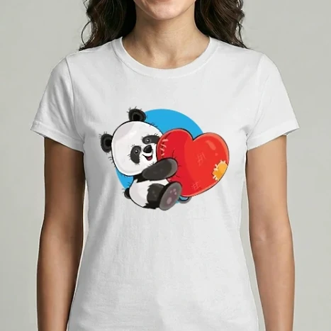 Női Imperial póló - Panda szerelem