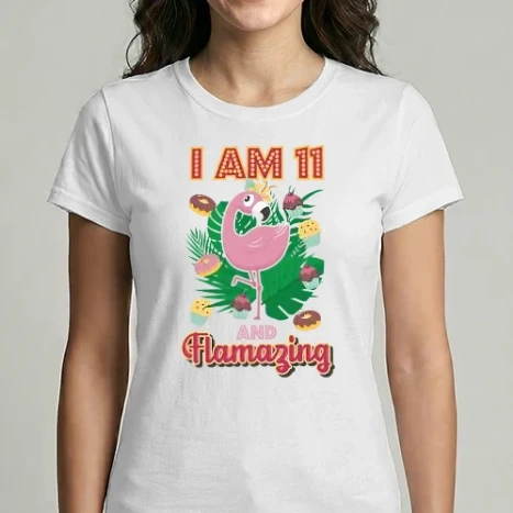 Női Imperial póló - FLAMAZING SZÜLINAPOS 11 éves