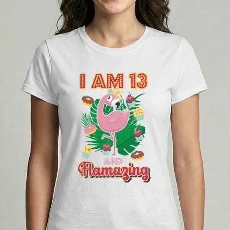 Női Imperial póló - FLAMAZING SZÜLINAPOS 13 éves