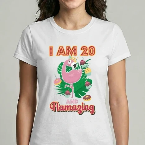 Női Imperial póló - FLAMAZING SZÜLINAPOS 20 éves