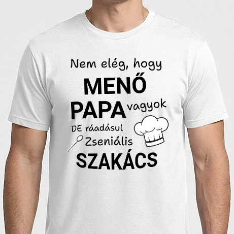 Férfi Imperial póló - Menő papa szakács