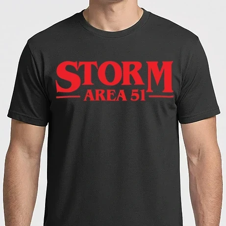 Férfi Imperial póló - storm area 51 stranger