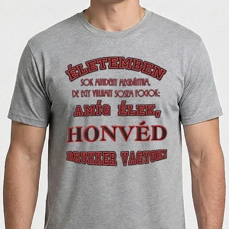 Férfi Imperial póló - Honvéd drukker