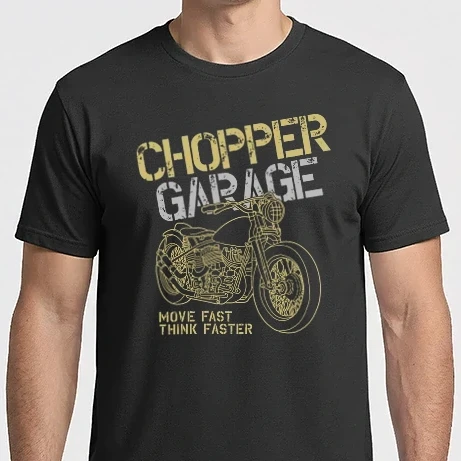 Férfi Imperial póló - Chopper Garage