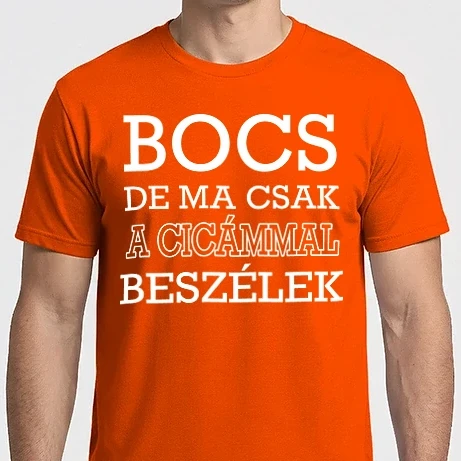 Férfi Imperial póló - Cicámmal beszélek