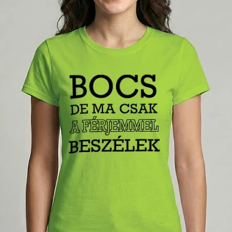 Női Imperial póló - Férjemmel beszélek