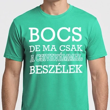 Férfi Imperial póló - Csivavával beszélek