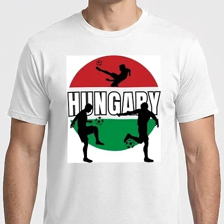 Férfi Imperial póló - Magyarország - Magyar szív - Magyar zászló - Magyar foci - szurkolói póló