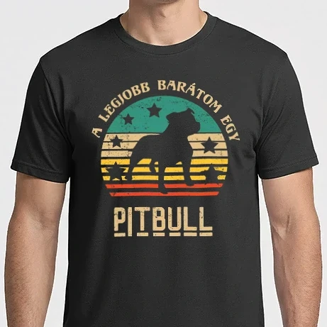 Férfi Imperial póló - Legjobb barátom egy pitbull