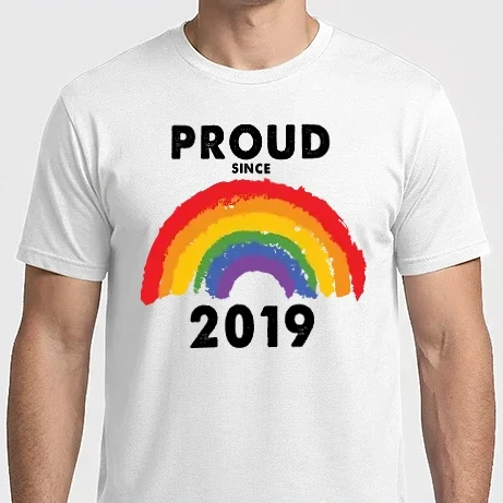 Férfi Imperial póló - proud since 2019