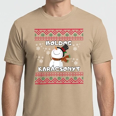 Férfi Imperial póló - Boldog karácsonyt