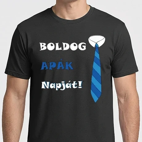 Férfi Imperial póló - Boldog Apák Napját