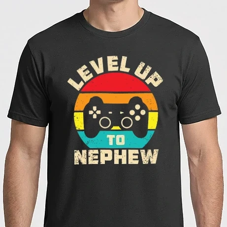 Férfi Imperial póló - Level Up Nephew