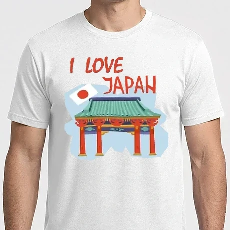 Férfi Imperial póló - Japán