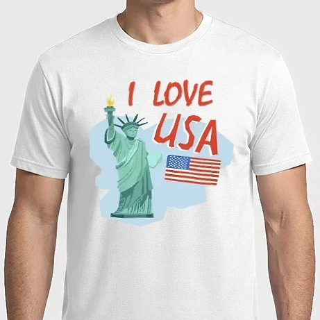 Férfi Imperial póló - Usa
