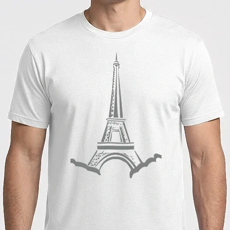 Férfi Imperial póló - eiffel tower paris