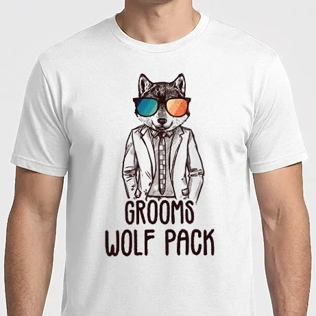 Férfi Imperial póló - Grooms wolf pack