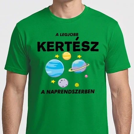 Férfi Imperial póló - A legjobb KERTÉSZ a naprendszerben