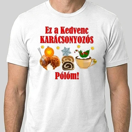 Férfi Alap póló - Karácsonyozós póló