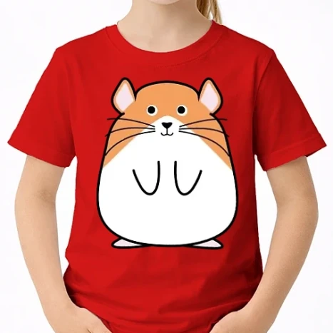 Uniszex gyerek Póló - Hörcsög