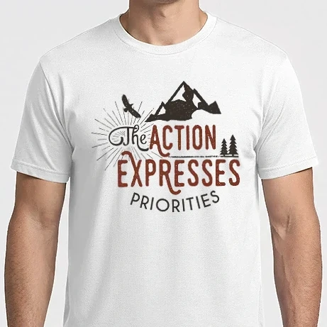 Férfi Imperial póló - The action expresses priorities