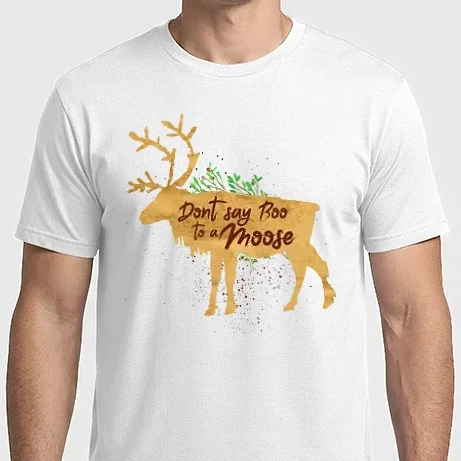 Férfi Imperial póló - Dont say boo to the moose