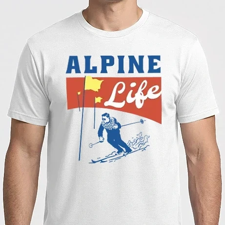 Férfi Imperial póló - Síelő élet