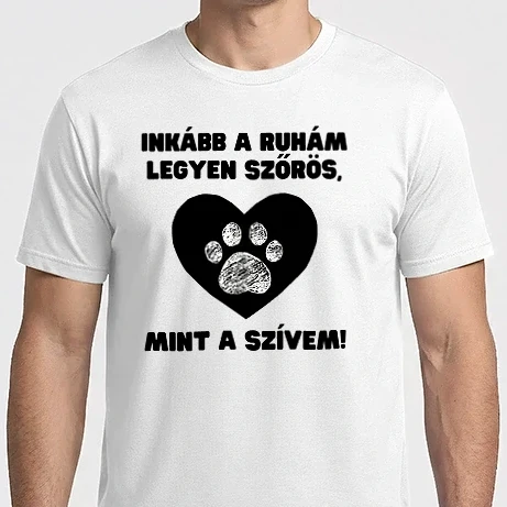 Férfi Imperial póló - Inkább a ruhám legyen szőrös, mint a szívem